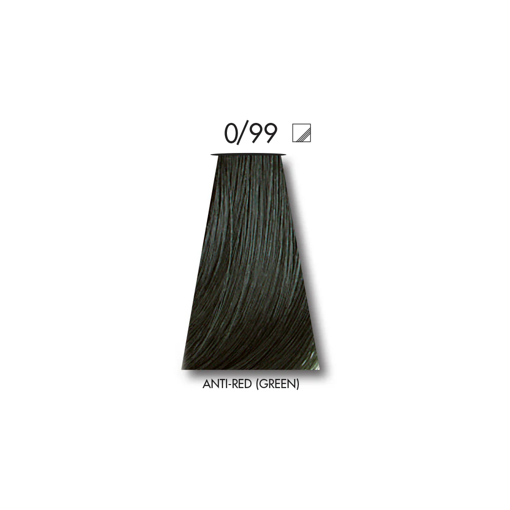 Keune Tinta ANTI RED (GREEN) 0/99 with Keune Developer 20 Volume - 60 ml - Image 2