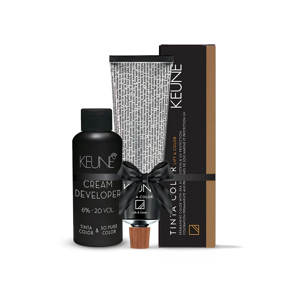 Keune Tinta Lift and Color Copper 444 with Keune Developer 20 Volume - 60 ml