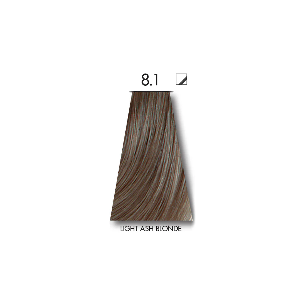 Keune Tinta LIGHT ASH BLONDE 8.1 with Keune Developer 20 Volume - 60 ml - Image 2