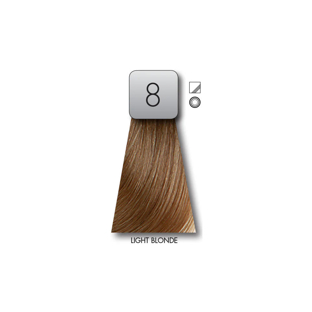 Keune Tinta LIGHT BLONDE 8 with Keune Developer 20 Volume - 60 ml - Image 2