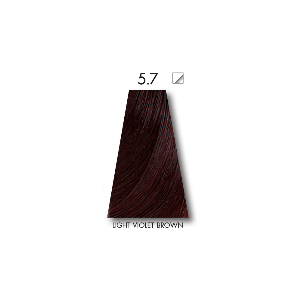 Keune Tinta Light Violet Brown 5.7 with Keune Developer 20 Volume - 60 ml - Image 2