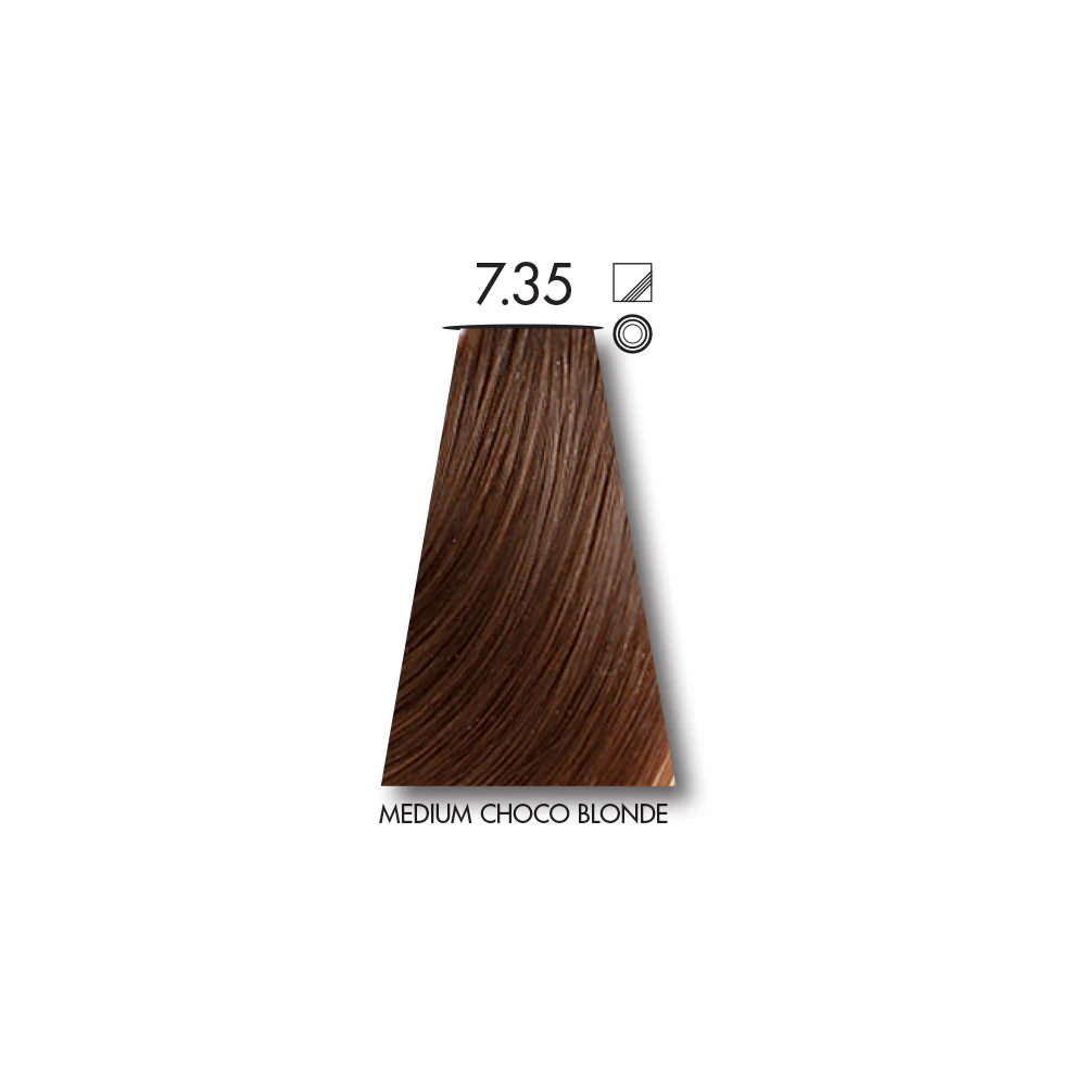 Keune Tinta MEDIUM GOLDEN MOHAGNY BLONDE 7.35 - 60 ml - Image 2