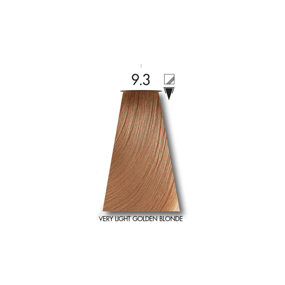 Keune Tinta Very Light Golden Blonde 9.3 with Keune Developer 20 Volume - 60 ml - Image 2