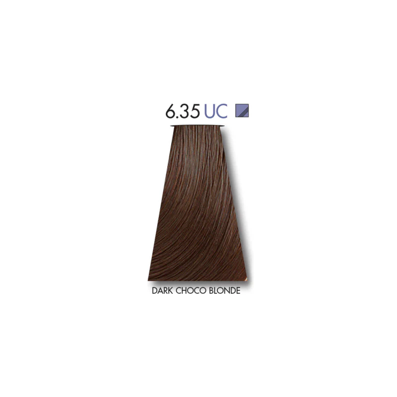 Keune Ultimate Cover Dark Choco Blonde 6.35 with Keune Developer 20 Volume - 60 ml - Image 3