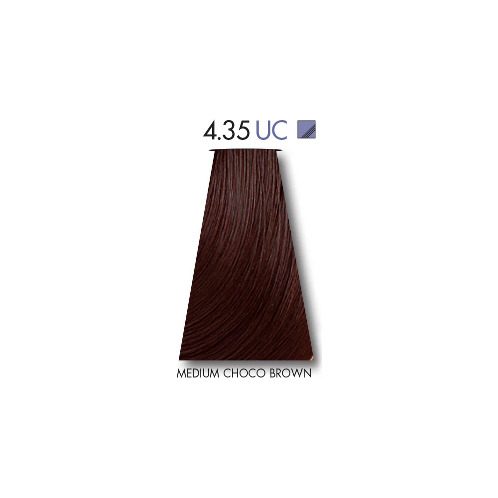 Keune Ultimate Cover Medium Choco Brown 4.35 - 60 ml - Image 2